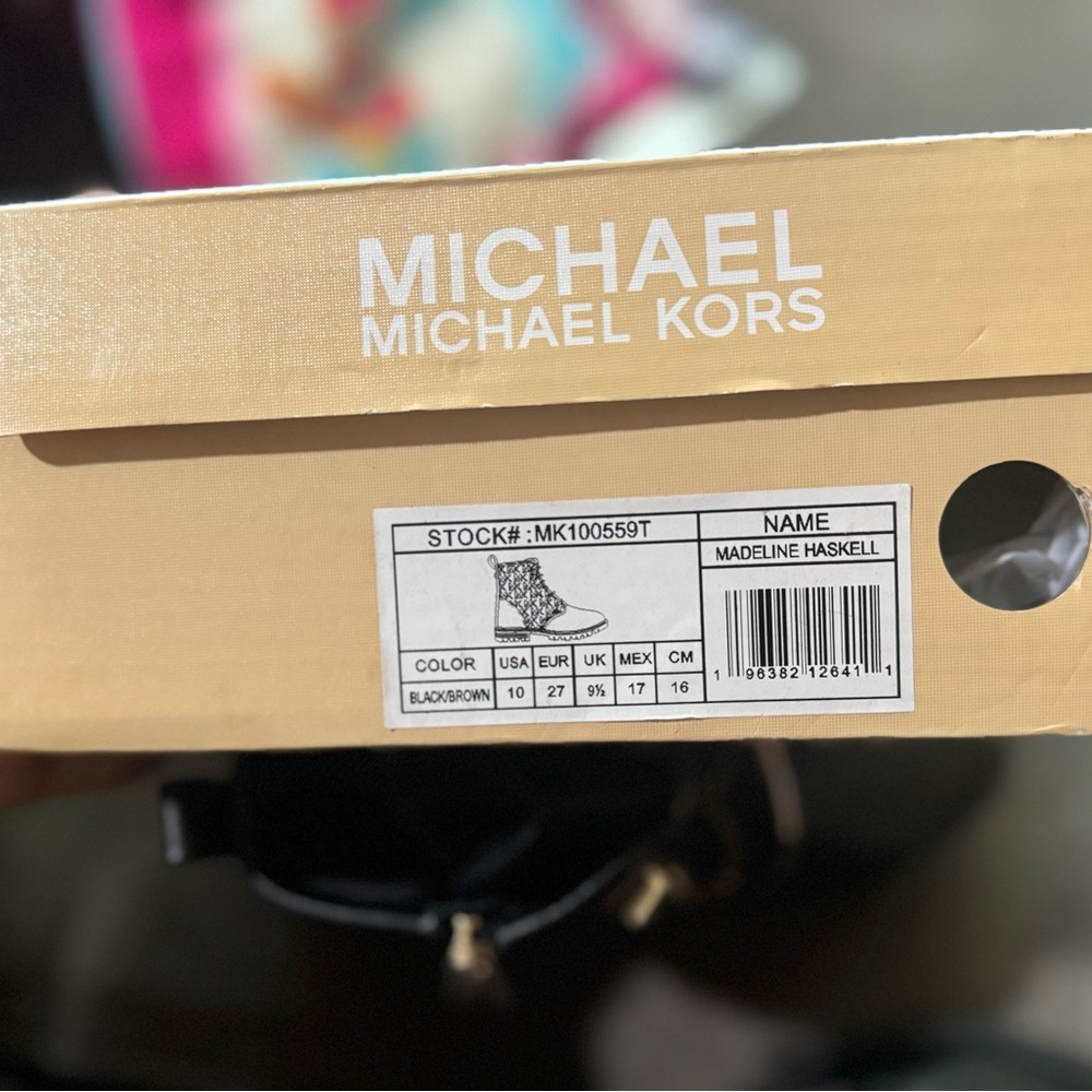 10C Toddler Girls - Michael Kors Madeline Haskell boots